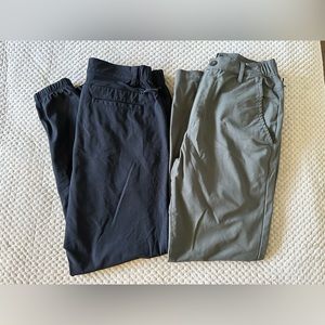(2) Cuts Clothing AO Joggers size Small S (Dark Pine & Black)
